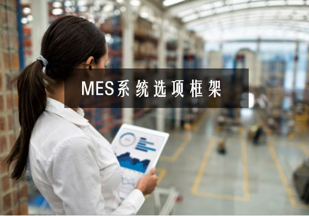 MES系統選項框架 MES系統選項框架